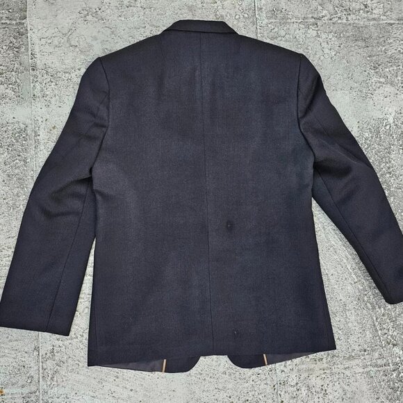 Dockers Kids Blazer Black Sport Coat Jacket Size 14 Husky - Picture 7 of 11